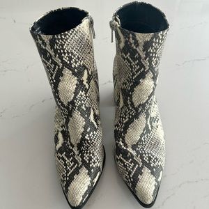 Madden Girl faux Snakeskin Boots